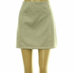 New Look szürke művelúr szoknya