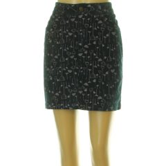 Mistral mintás bársony szoknya