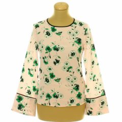 Marks&Spencer virágmintás rózsaszín felső