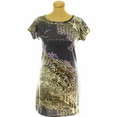 Flitteres mintás ruha