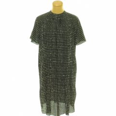 F&F mintás fekete ruha