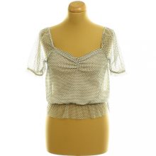 Primark pöttyös fehér felső