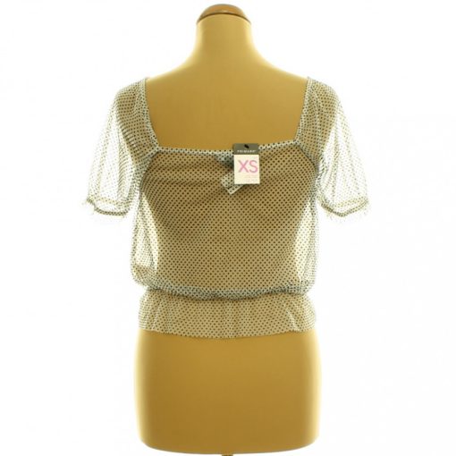 Primark pöttyös fehér felső