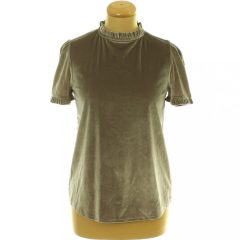 TU szürke tükörbársony felső