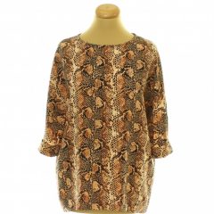 Primark kígyóbőrmintás felső