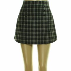 Pimkie kockás gyapjúkeverék szoknya