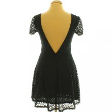 Pins and Needles fekete csipke ruha