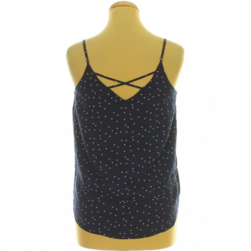 Clockhouse szívmintás kék felső