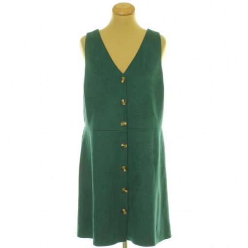 New Look zöld művelúr ruha