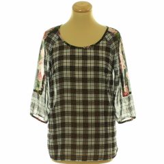 s.Oliver mintás muszlin felső