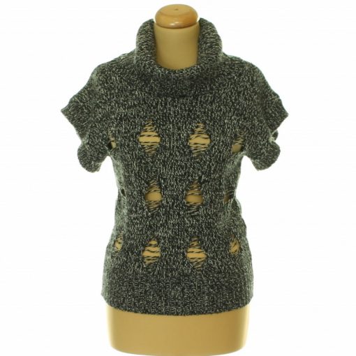 Orsay ezüstszálas szaggatott kötött pulóver