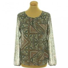 s.Oliver mintás blúz