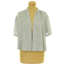 Szürke kötött kardigán