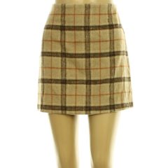 Primark kockás barna szoknya