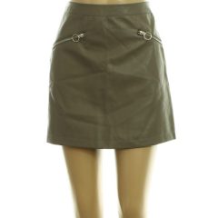 Primark szürke műbőr szoknya