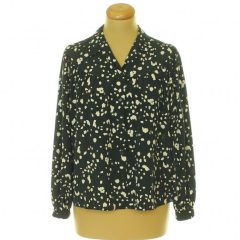 Topshop mintás fekete ing