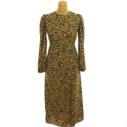 Primark leopárdmintás barna ruha