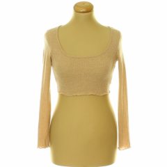 Shein bézs kötött felső