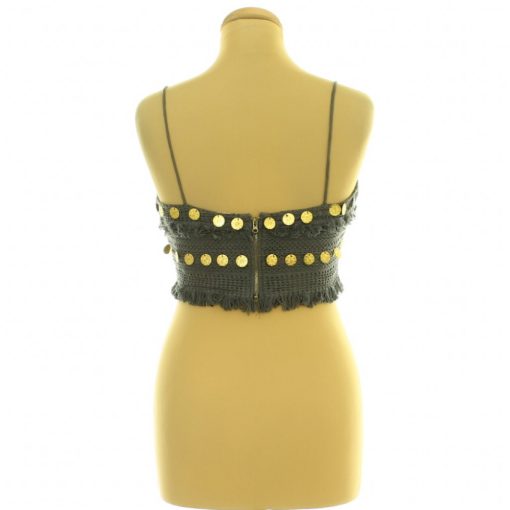 Missguided szürke top