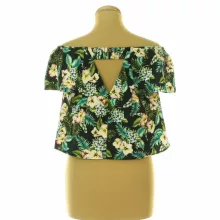 Topshop színes virágmintás felső