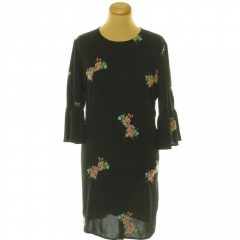 New Look virágmintás fekete ruha