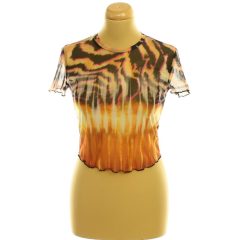 Bershka színes necc felső