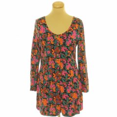 Topshop virágmintás overál