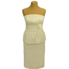 Amera Vera krémszínű alkalmi ruha boleróval