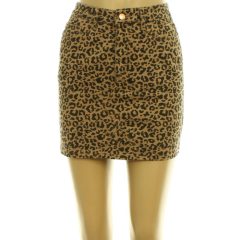 New Look leopárdmintás farmer szoknya