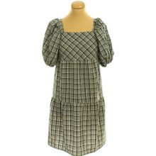 Papaya fekete kockás ruha