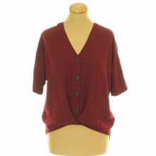 Primark bordó blúz