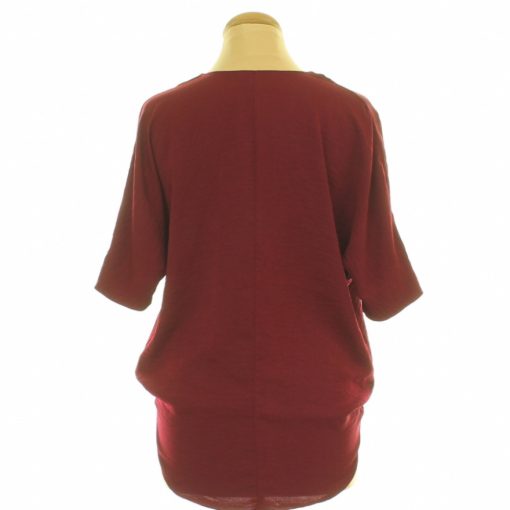 Primark bordó blúz