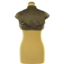 Comma barna szatén boleró