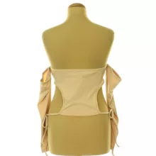Shein bézs top