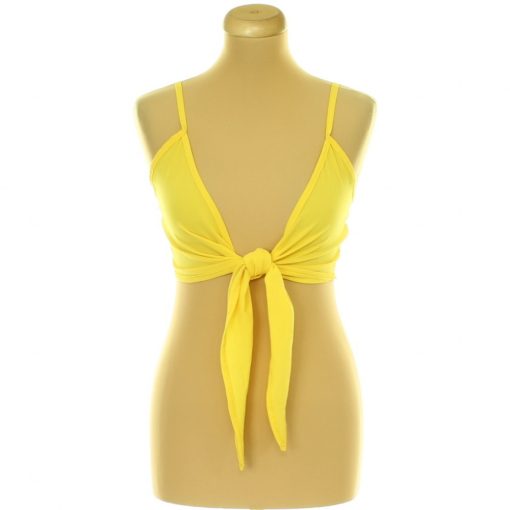 Boohoo sárga top