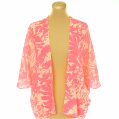 New Look mintás neonpink felső