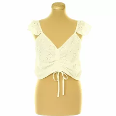 Primark madeirás fehér top