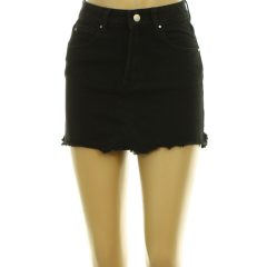 Boohoo fekete farmer szoknya