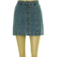 Bluenotes gombos kék farmer szoknya