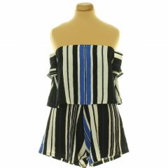 Missguided csíkos overál