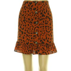 George leopárdmintás barna szoknya
