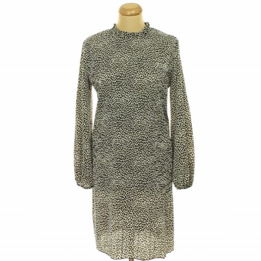 Primark mintás pliszírozott ruha