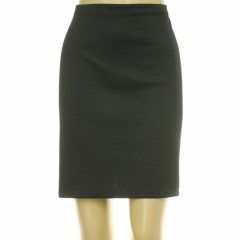 Papaya mintás fekete szoknya