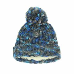 Beechfield kék kötött sapka