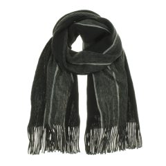 Peacocks csíkos kötött férfi sál