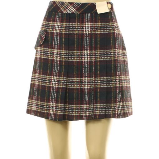 TU kockás szövetszoknya