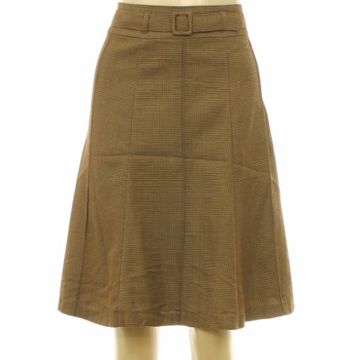 H&M kockás barna szoknya