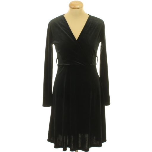 Fekete bársony ruha