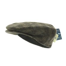 Kockás férfi gyapjú sapka