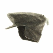 Kockás férfi gyapjú sapka